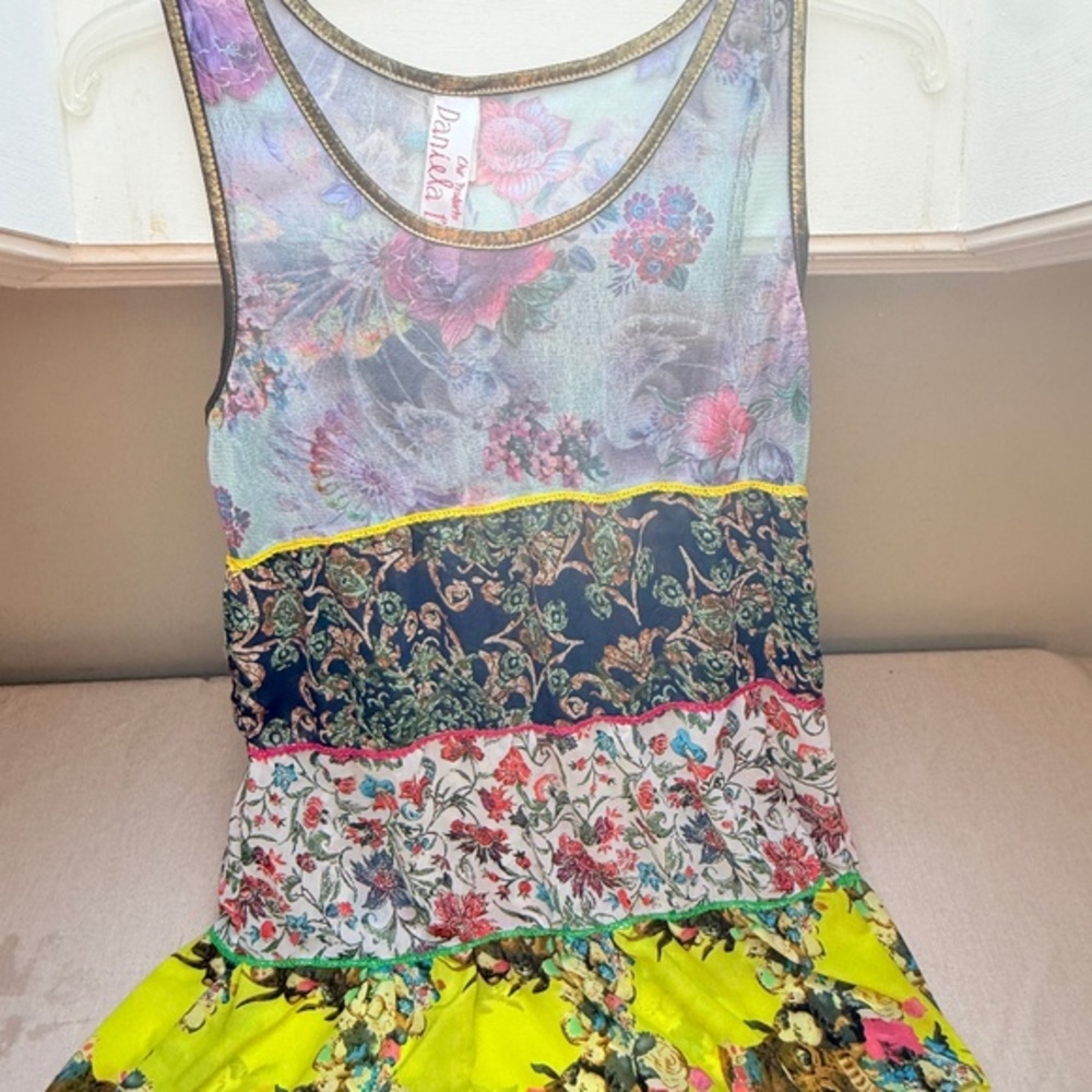 Daniela Lazo Chic Products Tank Tunic Cover Up From Venezuela Size M